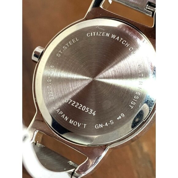 Citizen Women's Watch EZ6370-56X Quartz Pink Dial 26mm Silver Bangle Ste… - Picture 5 of 12